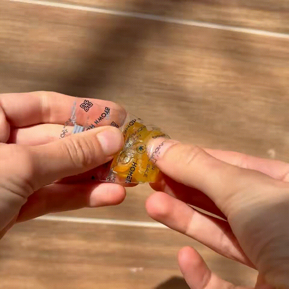 Pineapple Coconut - Double Take Live Rosin Delta 9 THC Gummies (10ct)