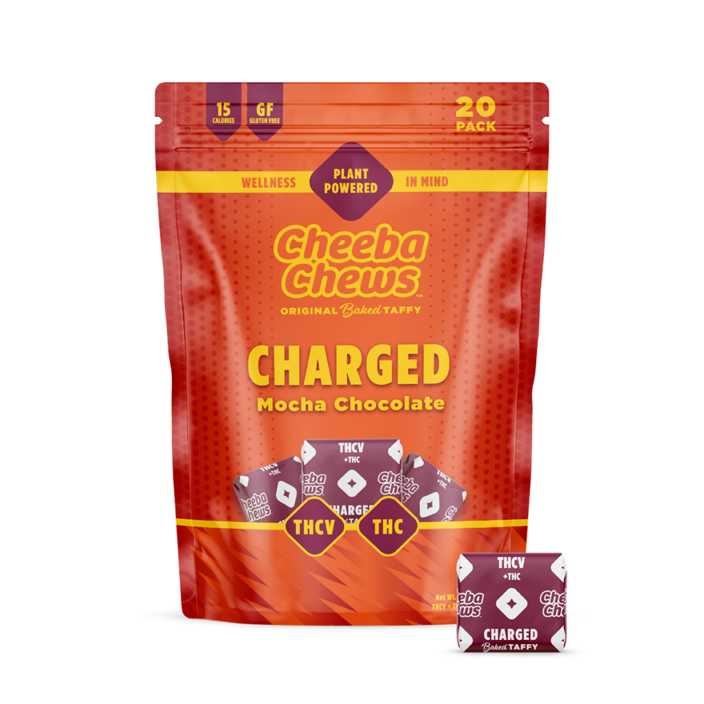 Charged - Mocha Chocolate Taffy (20ct)
