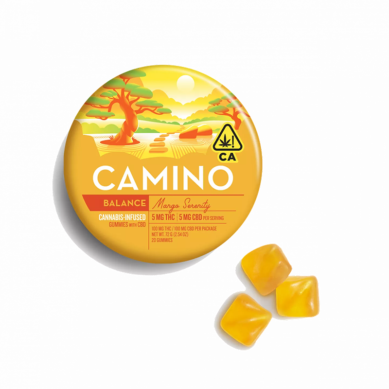 Mango Serenity Balance THC Gummies (20ct)