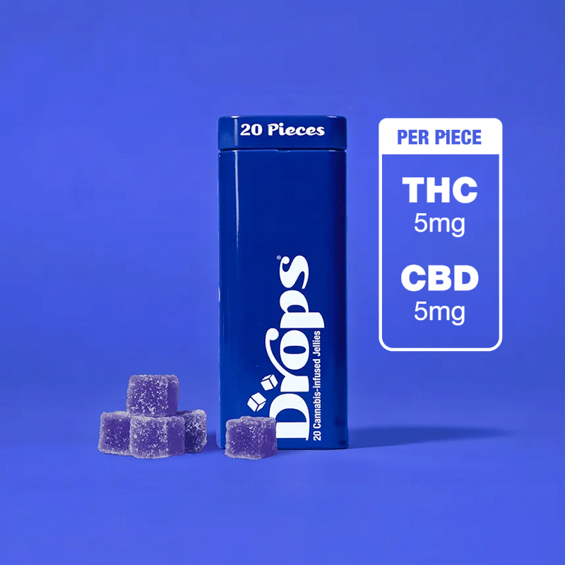 Black Currant - Deep Relaxation THC + CBD Gummies (20ct)