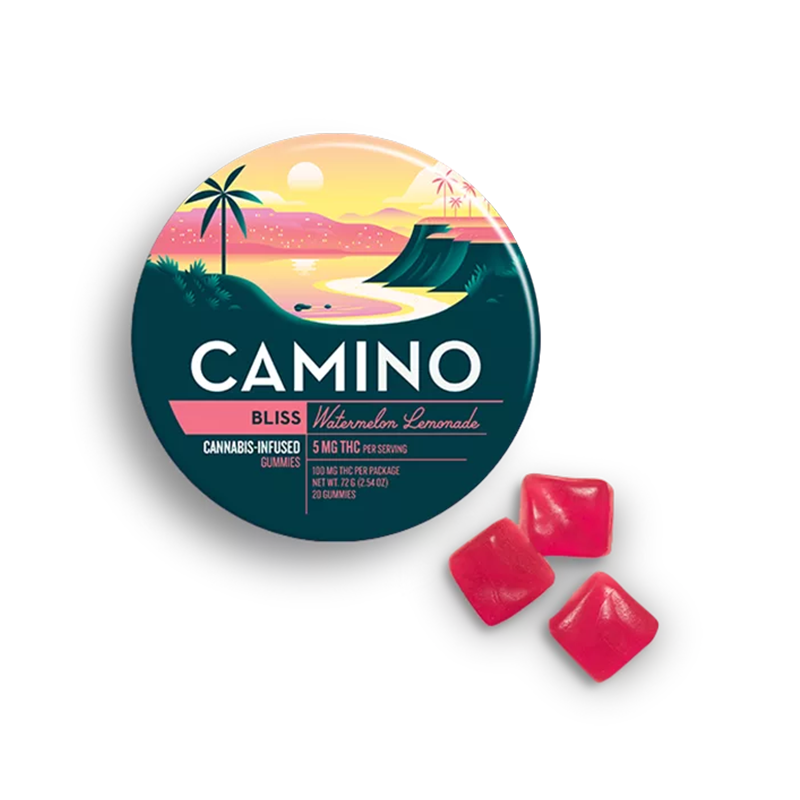 Watermelon Lemonade Bliss THC Gummies (20ct)