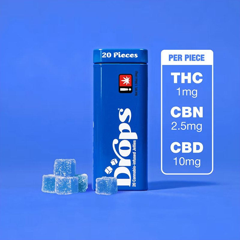 Blueberry - Soothing THC+CBD Gummies (20ct)