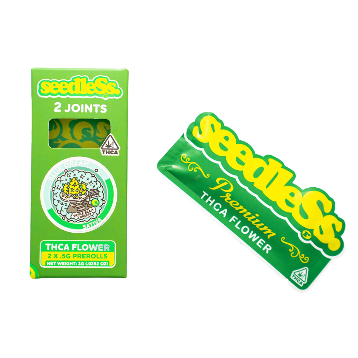 Blue Dream Pre-Rolls (2 pack)