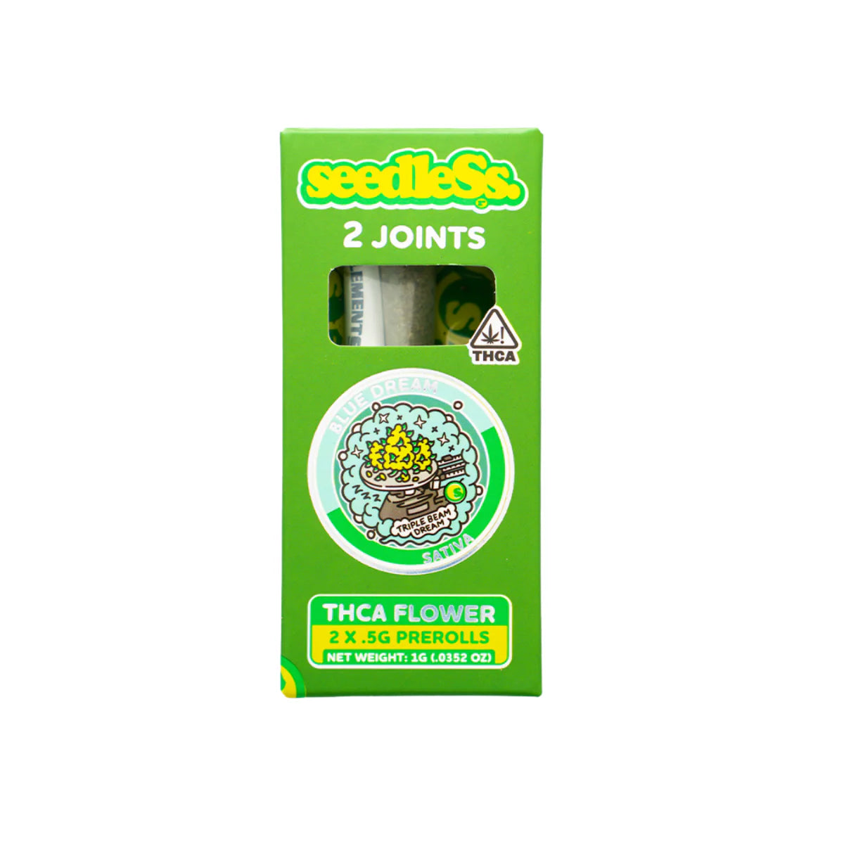 Blue Dream Pre-Rolls (2 pack)