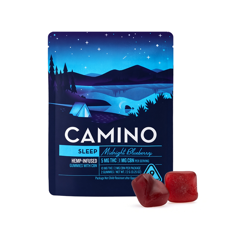 Midnight Blueberry Sleep THC Gummies (2ct)