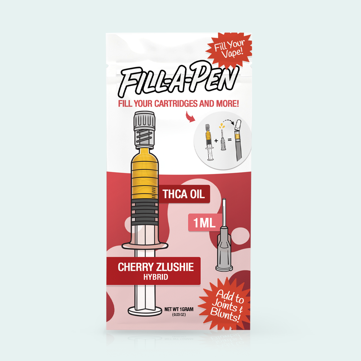 Cherry Zlushie Fill-A-Pen THCa Oil