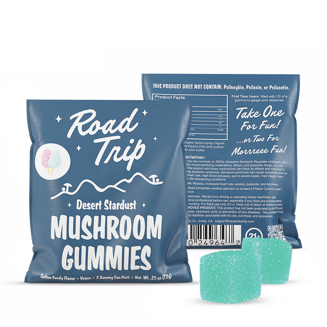Cotton Candy Mushroom Gummies