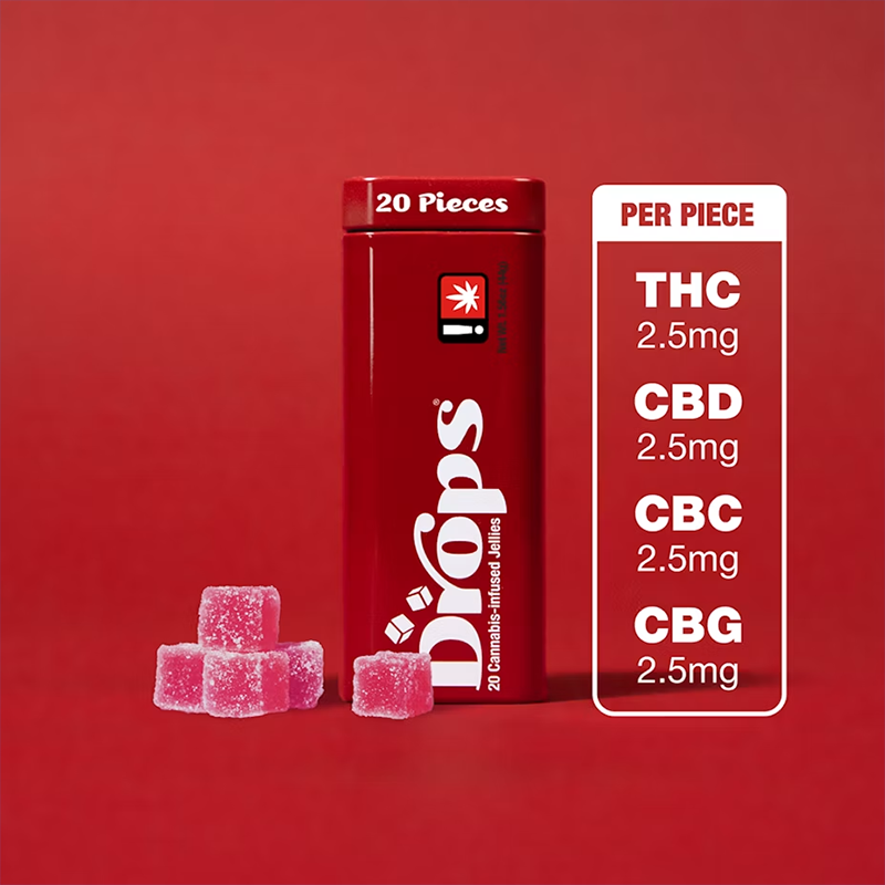 Cranberry - Focused THC Gummies (20ct)