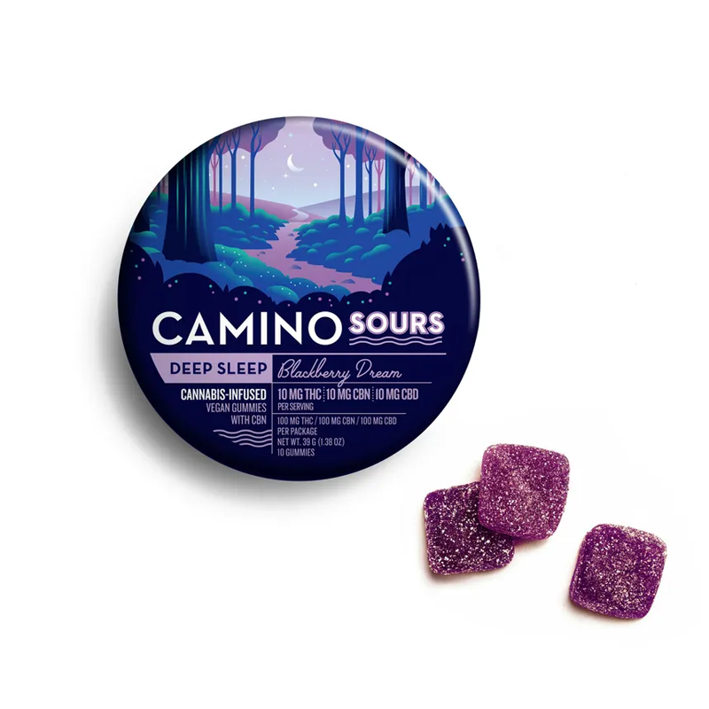 Blueberry Dream Deep Sleep THC Gummies (10ct)