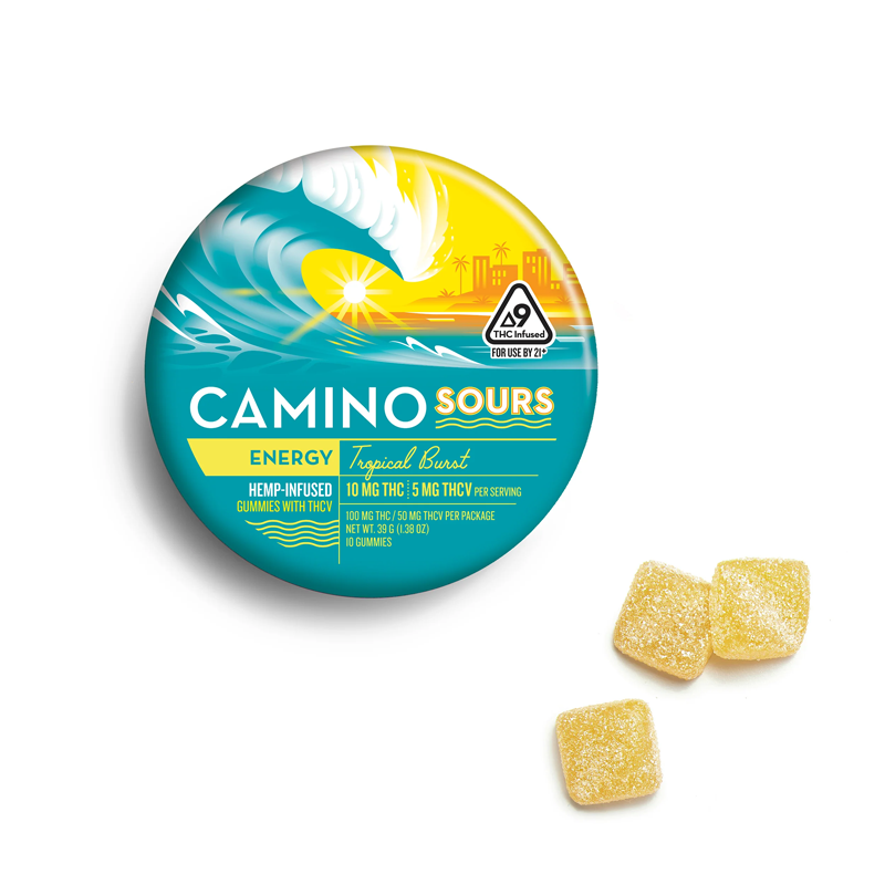 Tropical Burst Energy THC Gummies (10ct)