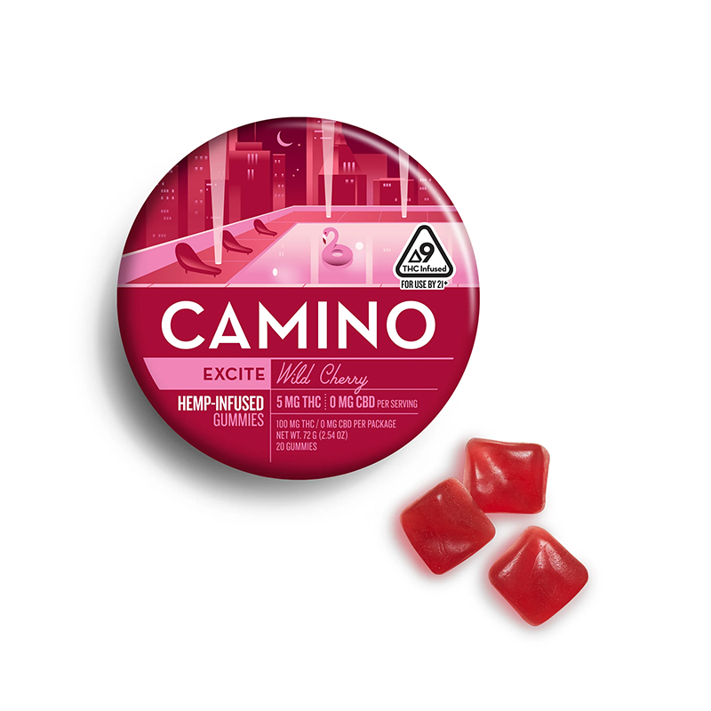 Wild Cherry Excite THC Gummies (20ct)