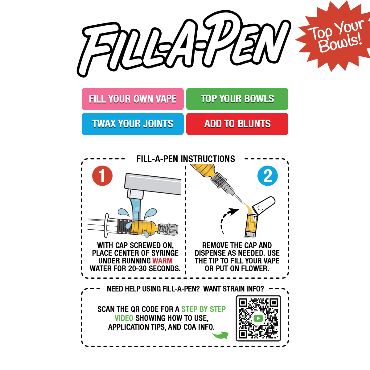 Runtz Fill-A-Pen THCa Oil