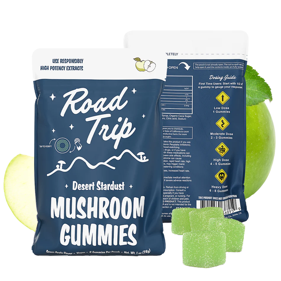 Green Apple Mushroom Gummies