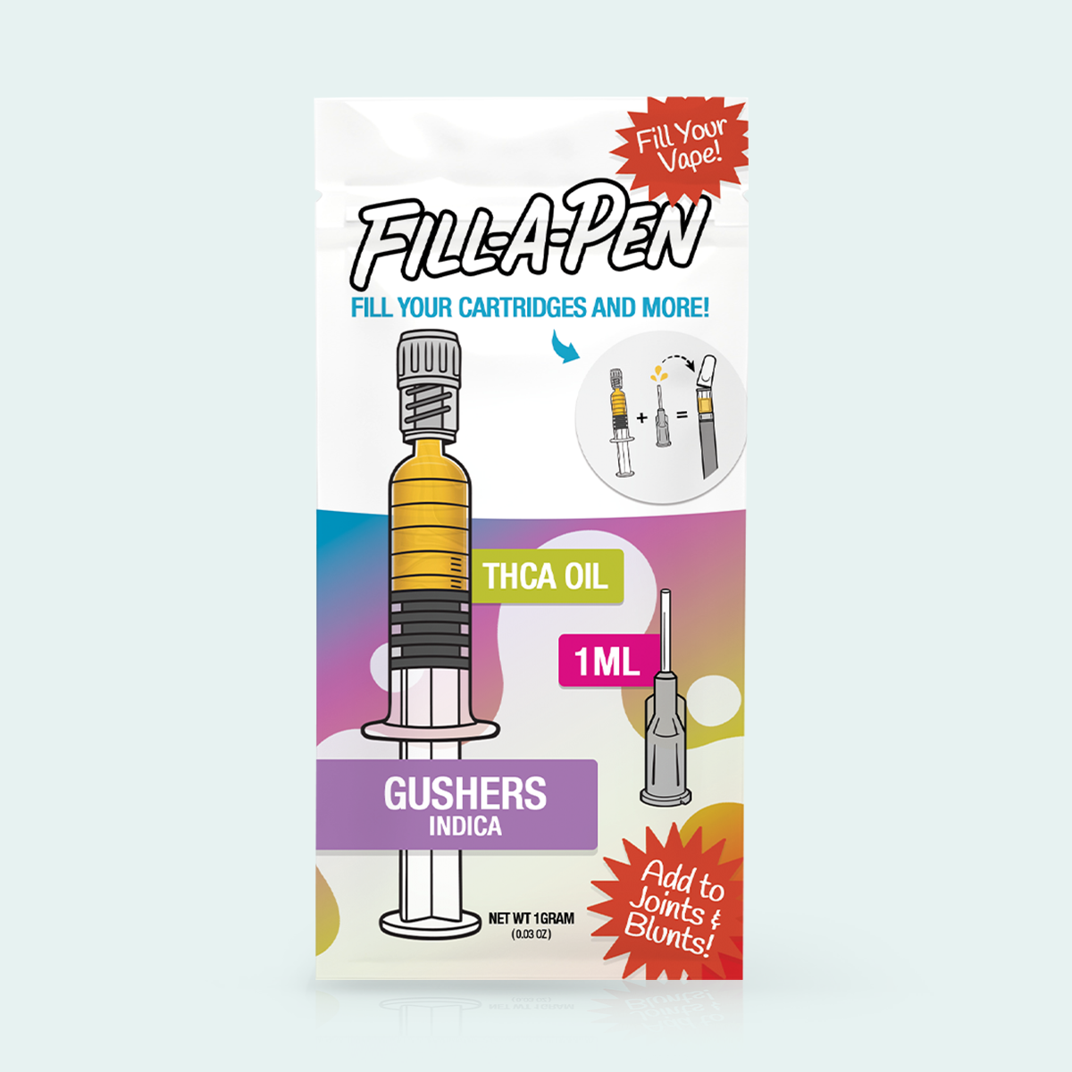 Gushers Fill-A-Pen THCa Oil