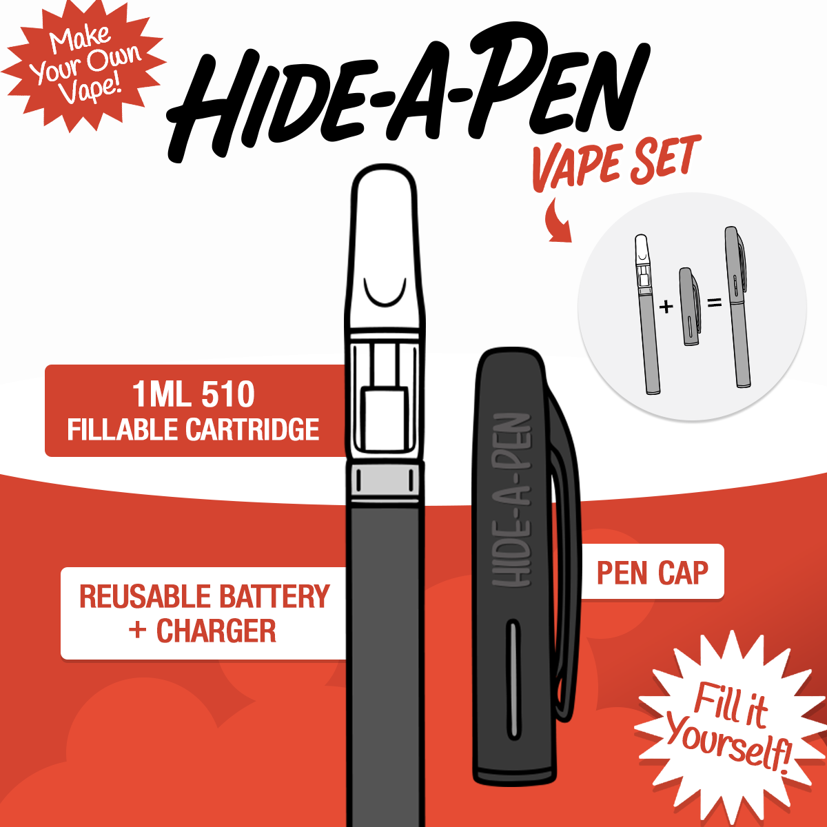 Hide-A-Pen Vape Set