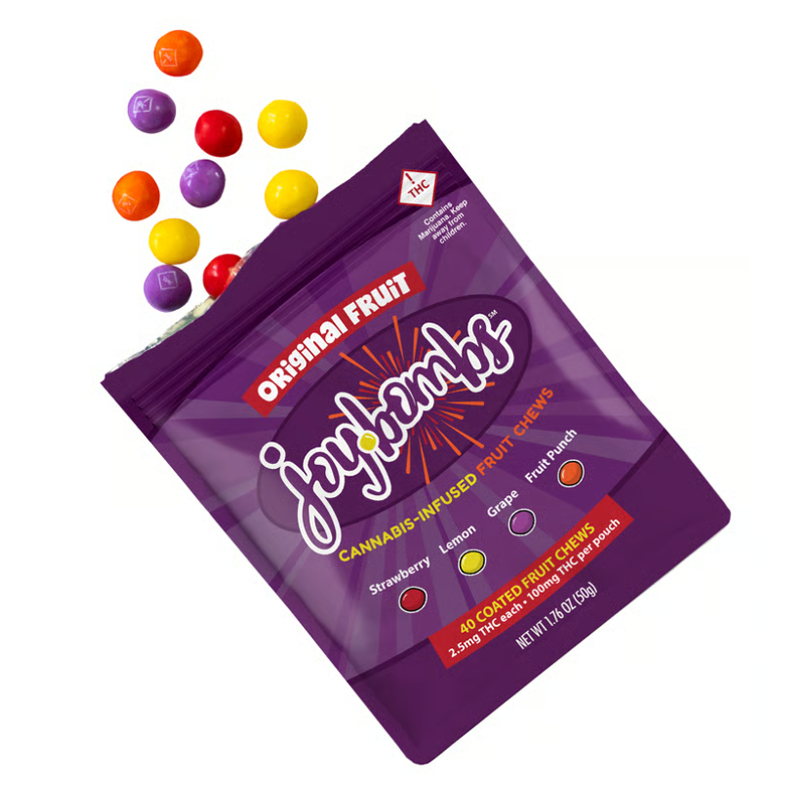 Joy Bombs Original Fruit • 100mg THC (40ct)