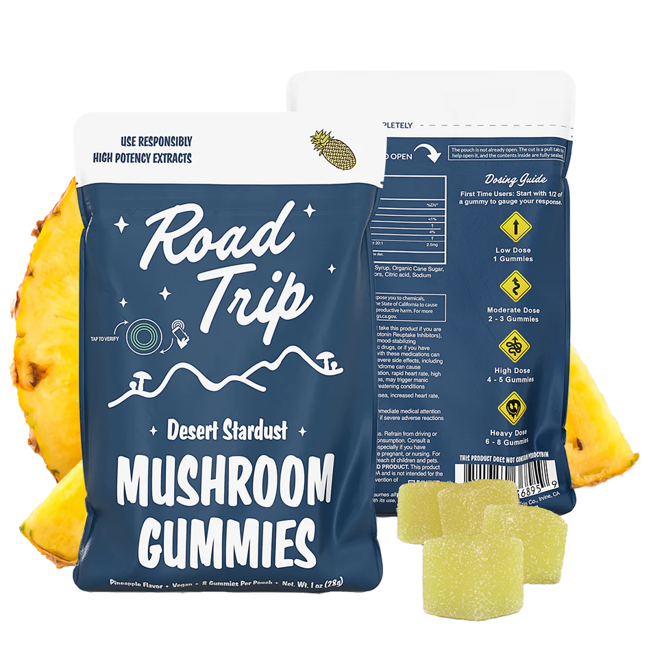 Pineapple Mushroom Gummies