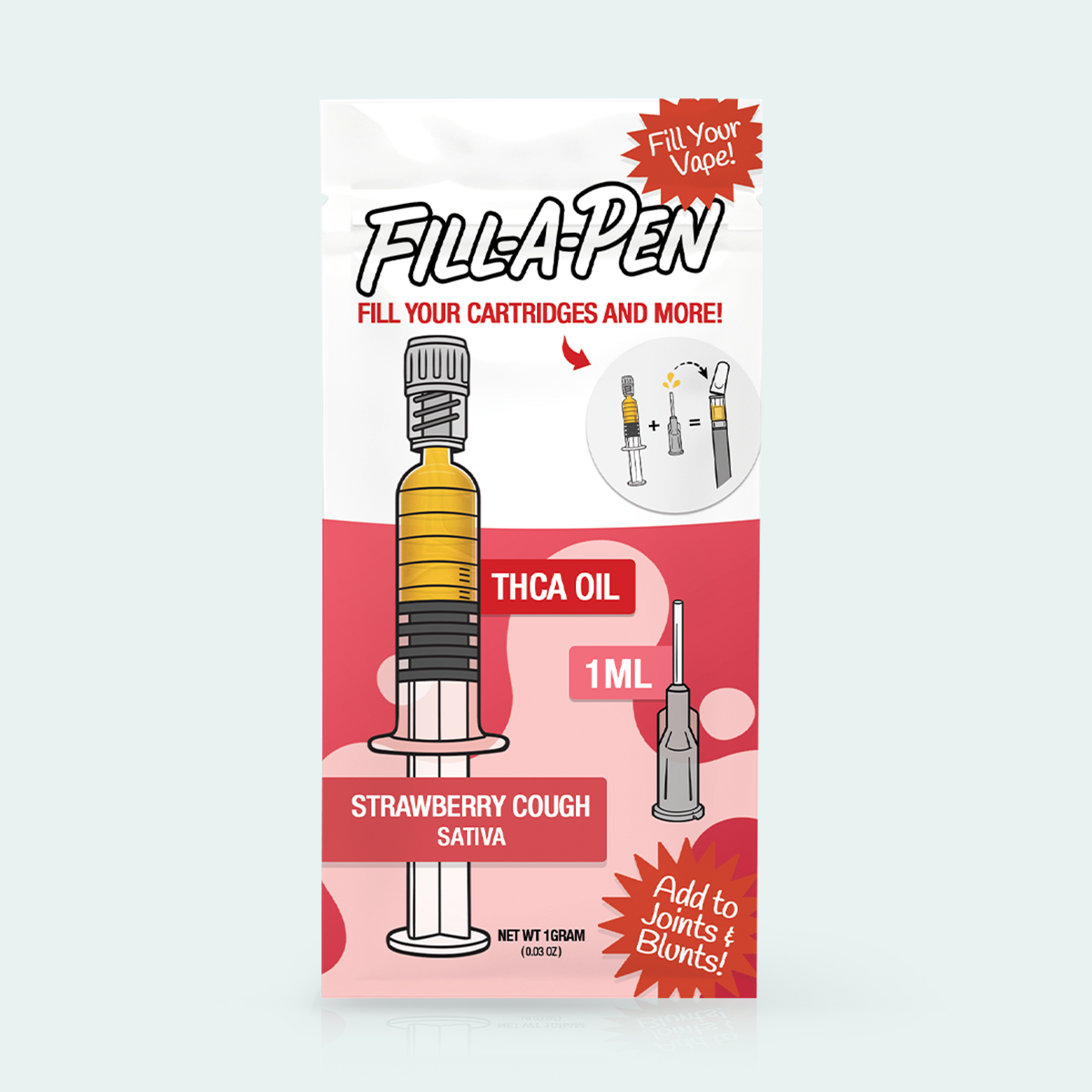 Strawberry Cough Fill-A-Pen THCa Oil