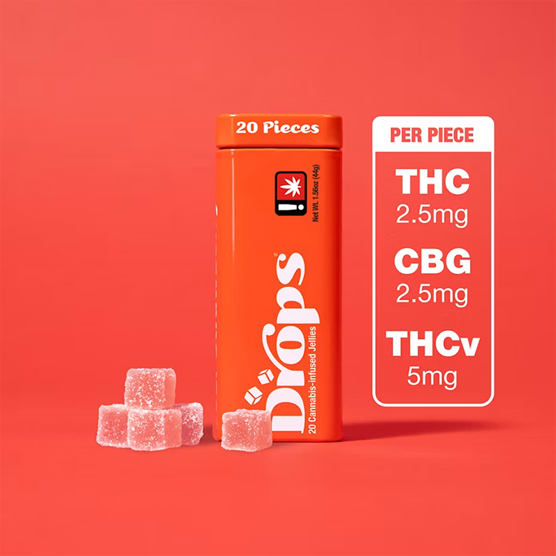 Strawberry - Pure Energy THC+CBD Gummies (20ct)