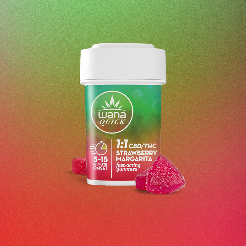 Strawberry Margarita Fast Acting Gummies (10ct)