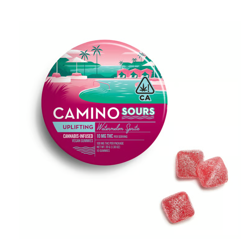 Watermelon Spritz Uplifting THC Gummies (10ct)