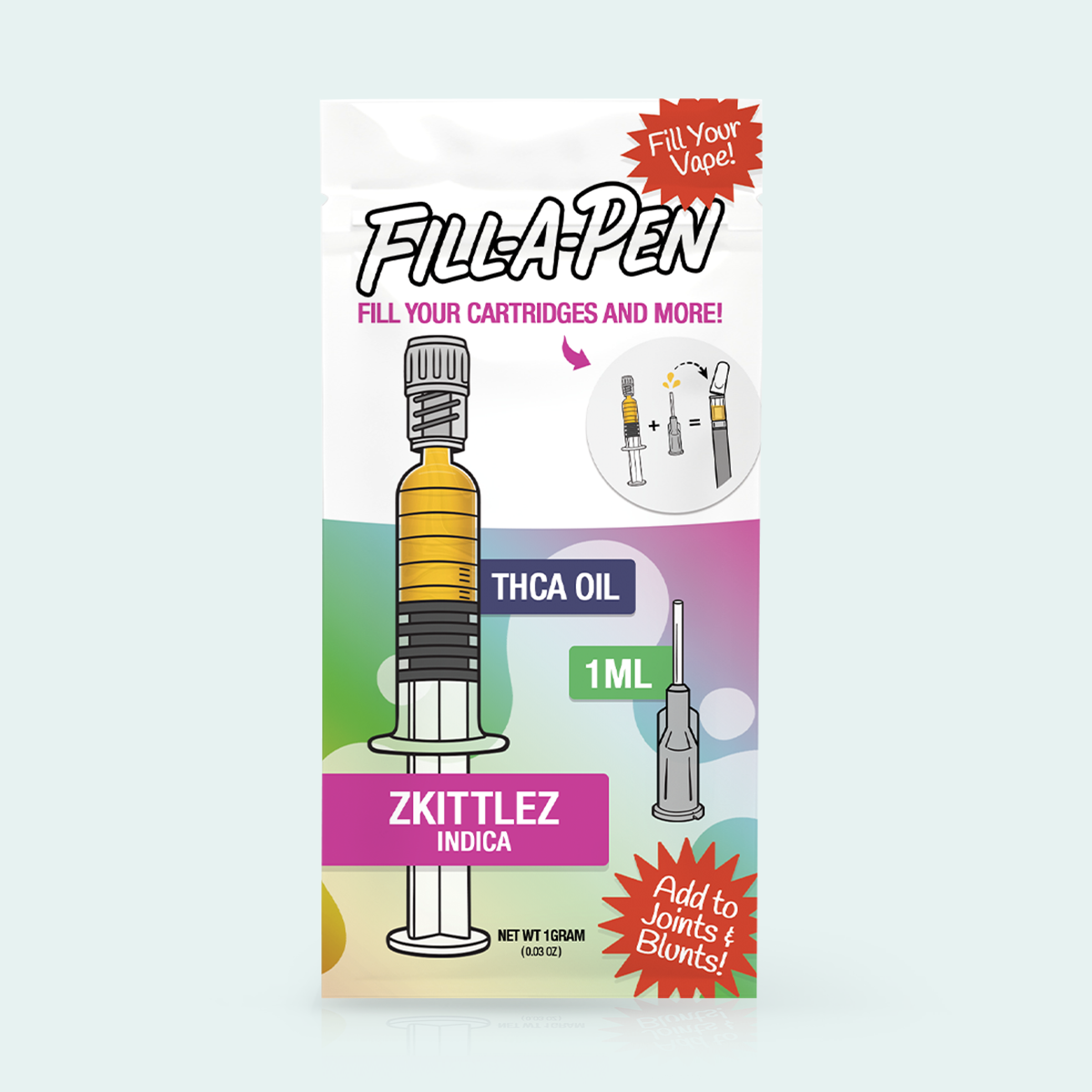 Zkittlez Fill-A-Pen THCa Oil
